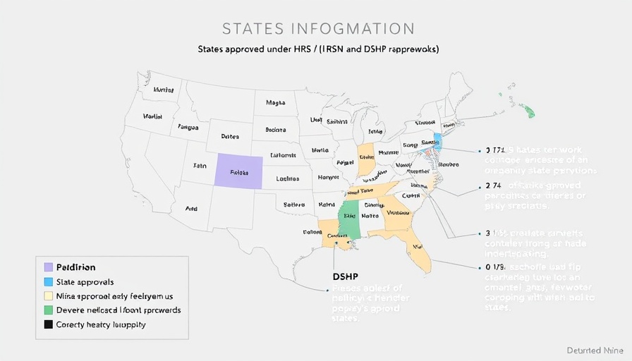 Medicaid Section 1115 Waivers map highlighting approvals by state.