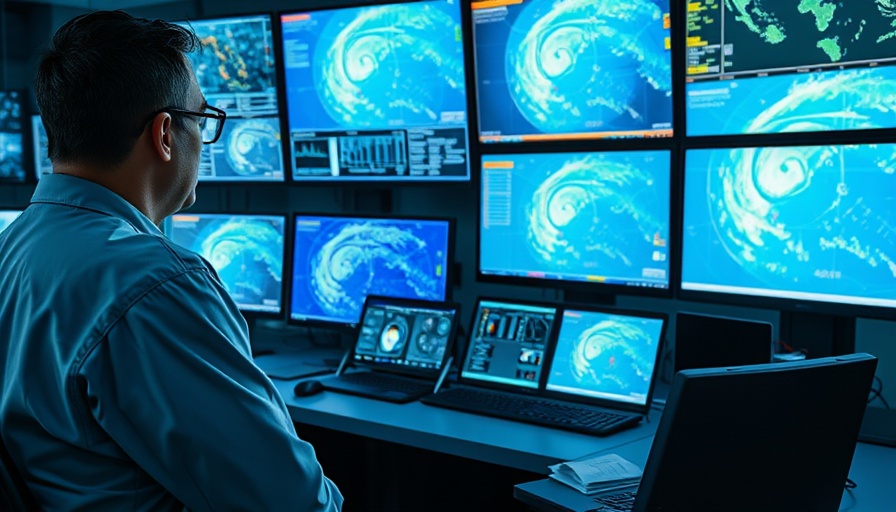 Hurricane monitoring team during National Hurricane Preparedness Week 2025.