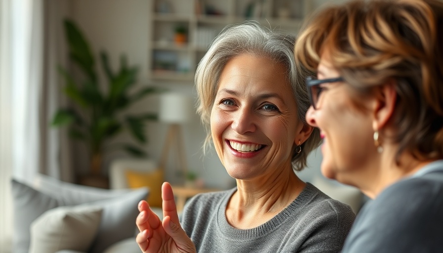 Confident woman discussing mortgage rates in a cozy room.