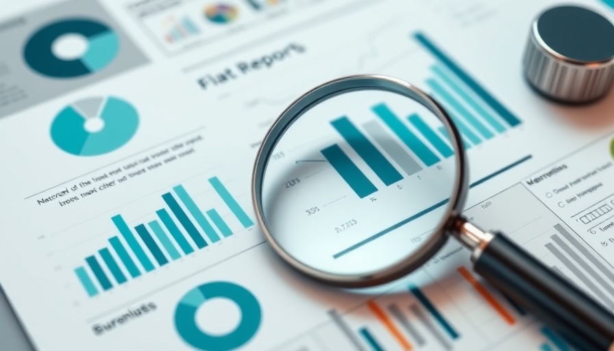 Back Pain Therapy Market research report with charts and magnifying glass.