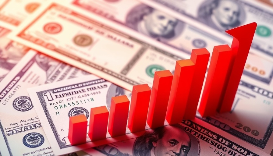 Vibrant financial graph with U.S. bonds showcasing higher I bond rates.