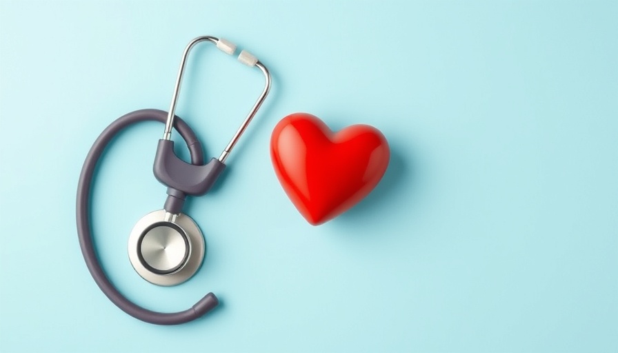 Stethoscope with red heart on blue background, Medicare changes 2026.