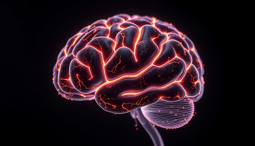 Intricate human brain with glowing neural pathways.