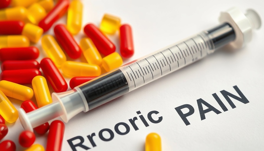 Anti-Inflammatory Drugs and Chronic Pain Risk: capsules and syringe.