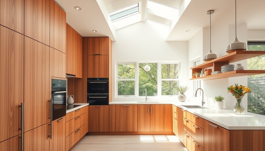 Kitchen showcasing subtle improvements with sleek cabinets.