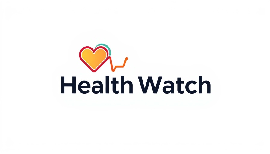 Simple health logo with heartbeat graphic for U.S. Measles Outbreak Response.