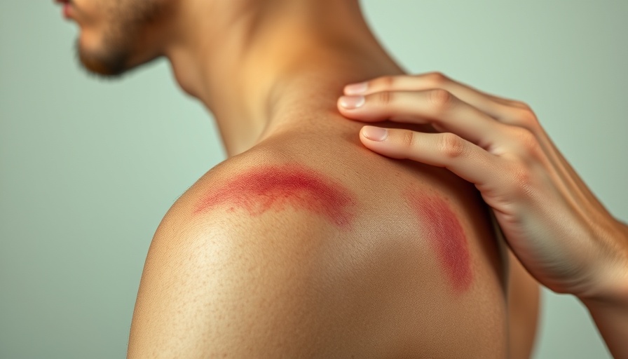 Close-up of rash with scratching, discussing Dupilumab safety in pregnancy.