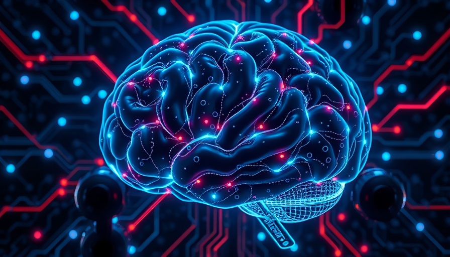 Futuristic brain illustration depicting psychological treatment and chronic pain relief.