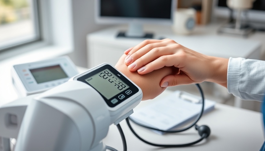 Healthcare professional measuring blood pressure with digital monitor, amiloride noninferior to spironolactone.