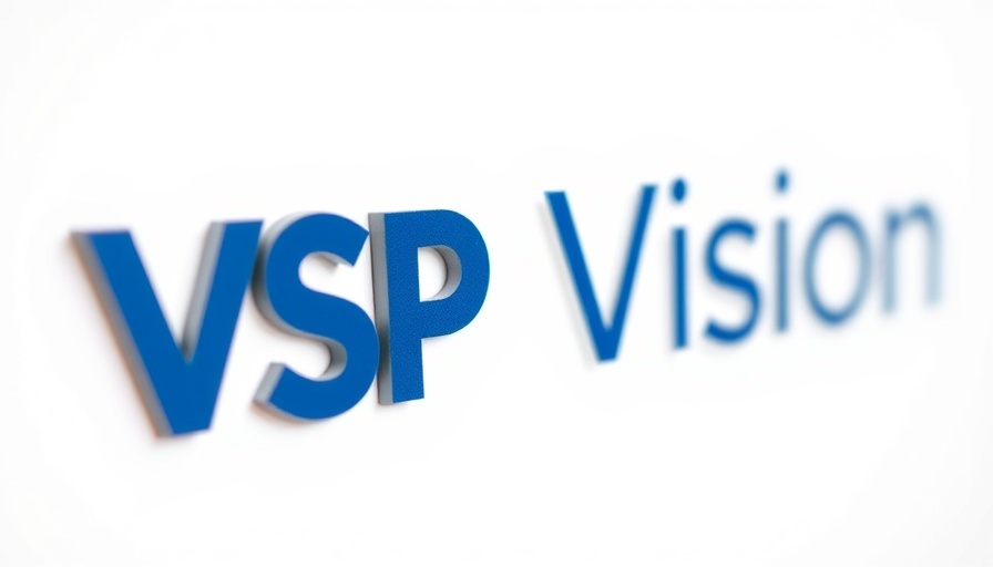 VSP Vision logo with blue and gray colors.