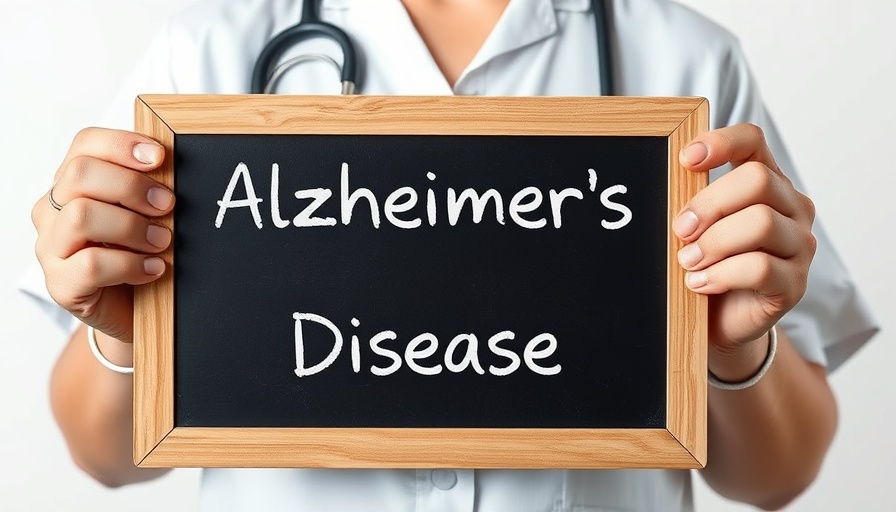 Alzheimer's infusion therapy access disparities highlighted by medical chalkboard.