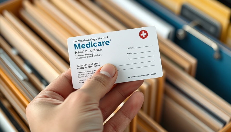 Medicare card in file cabinet, related to Changes to Medicare in the One Big Beautiful Bill Act.