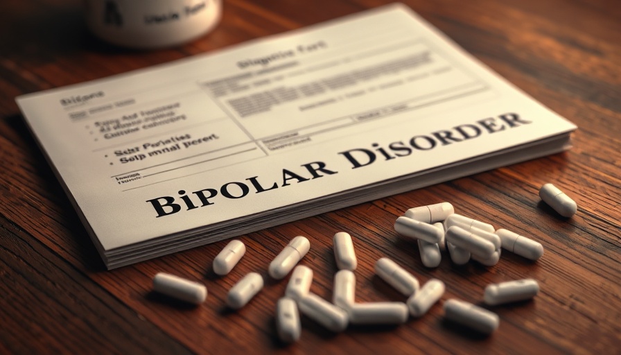 Diagnostic form and book for bipolar disorder treatment.
