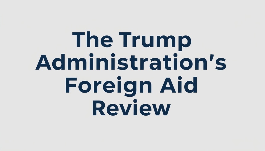 Graphic on U.S. support for the Global Fund with text about Trump Administration's aid.
