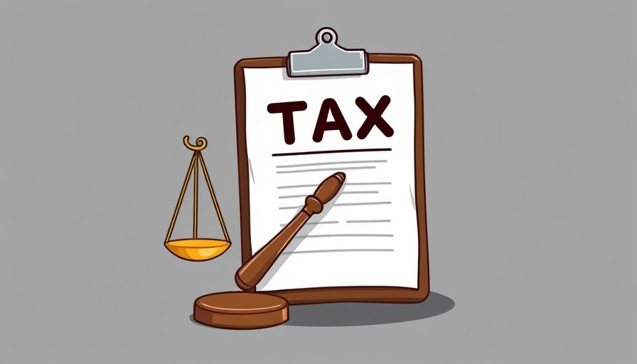 One Big Beautiful Bill tax implications concept with gavel and scales