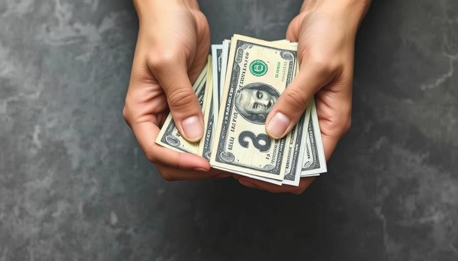 Hands holding money, Ohio Sales Tax Holiday 2025 savings.