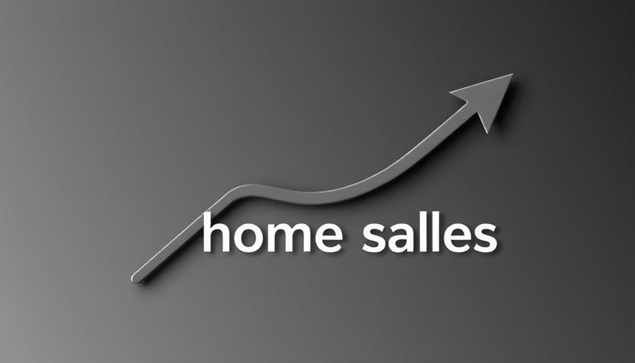 Pending Home Sales Status graphic with arrow symbol.