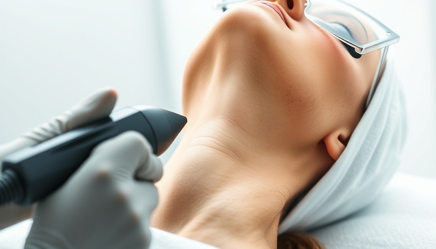 Close-up of laser tattoo removal on neck, showcasing tattoo removal experience.
