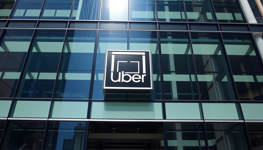 Uber headquarters facade reflecting light, symbolizing COO role reintroduction.