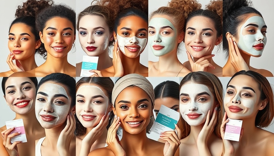 Women using best collagen masks, showing variety of products.