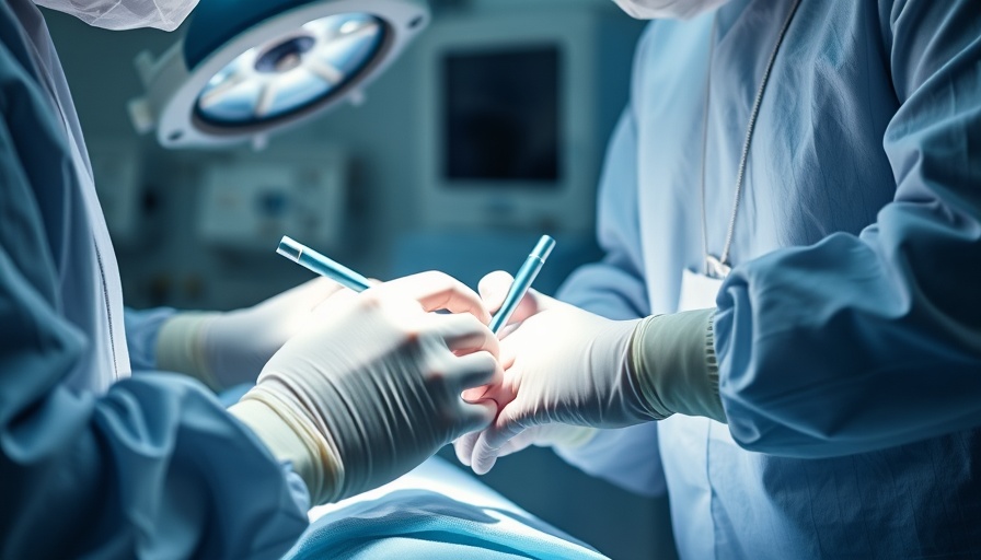 Bone marrow transplant procedure in a sterile hospital environment.