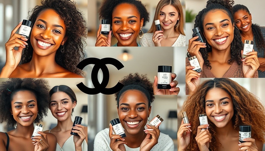 Collage of people showcasing Chanel beauty products, highlighting worth.