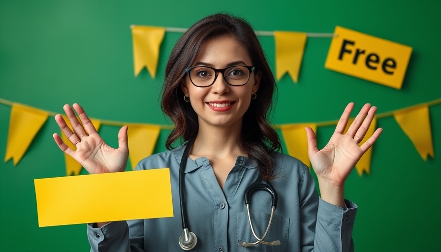 Therapist discussing yellow flags in therapy with visual aid