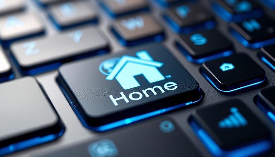 Mortgage Lending Innovations concept with keyboard home key and globe.