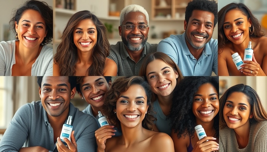 Collage of people showcasing the best SkinMedica products.