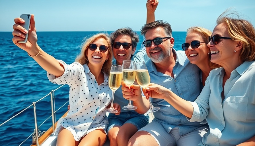 First year of retirement rule celebrated with a boat selfie.