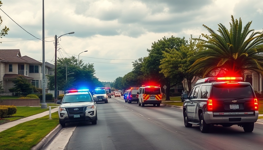 Cincinnati police and SWAT response on a suburban street with emergency vehicles.