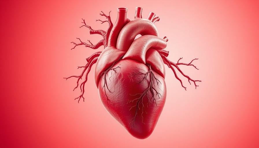 Anatomical illustration of a heart targeting SBP below 130 mmHg.
