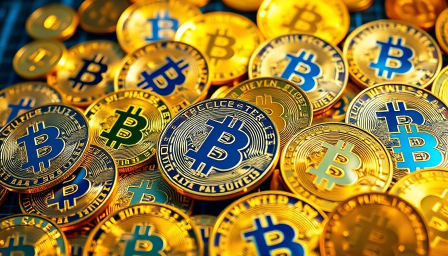 Close-up of cryptocurrency coins symbolizing Iran cryptocurrency exchange hack.