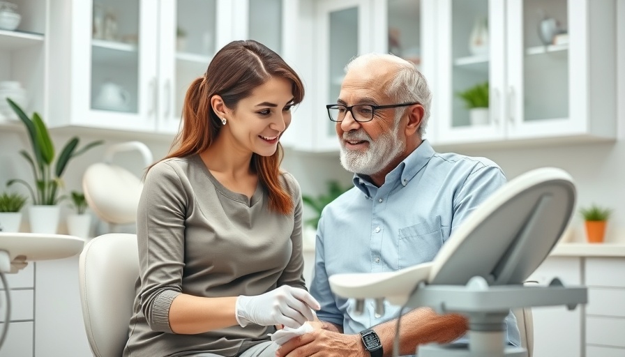 Dental visit consultation highlighting the importance of regular dental visits.