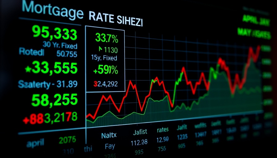 Mortgage rates daily index display showing rate stability and trends.