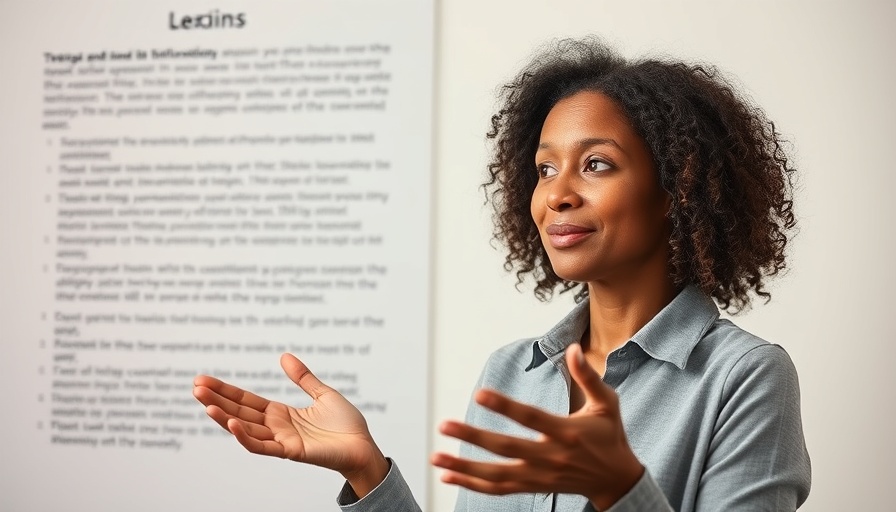 Woman shares tips on how to stop anxiety attacks with text overlay.