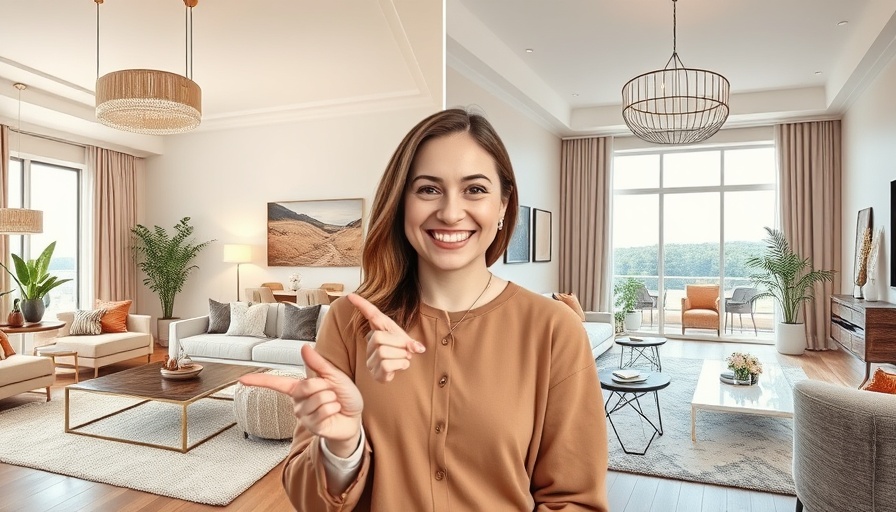 Budget-friendly home decor guide, contrasting styles, split-screen.