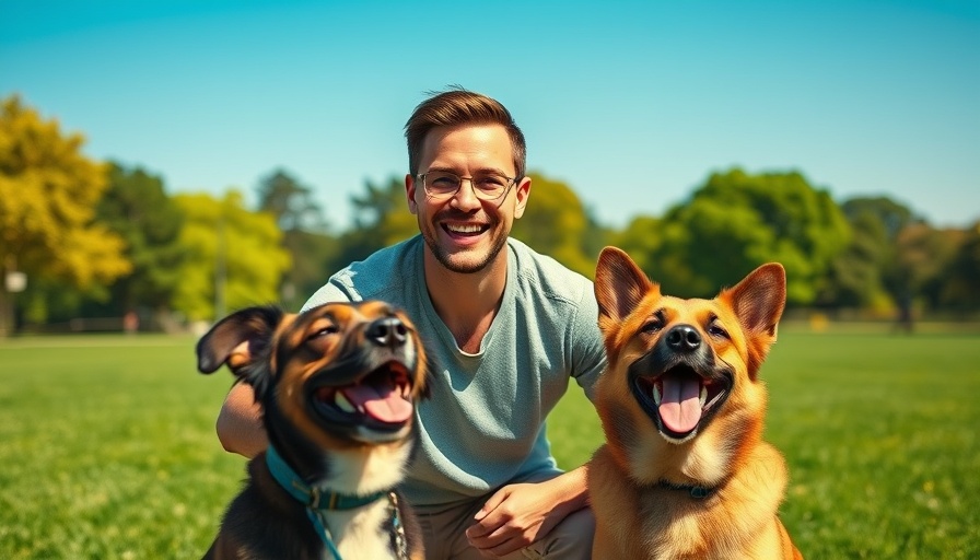 Dog training free shaping with two attentive dogs in a sunny park.