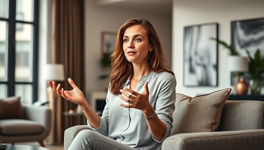 Do you need to be a good interior designer to flip houses - woman discussing design.