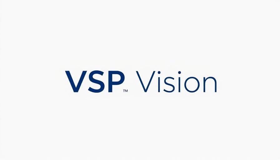 VSP Vision modern logo design.
