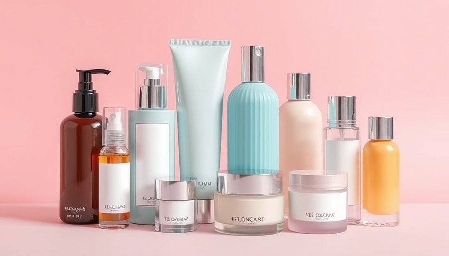 Elegant display of best neck creams with sleek packaging.