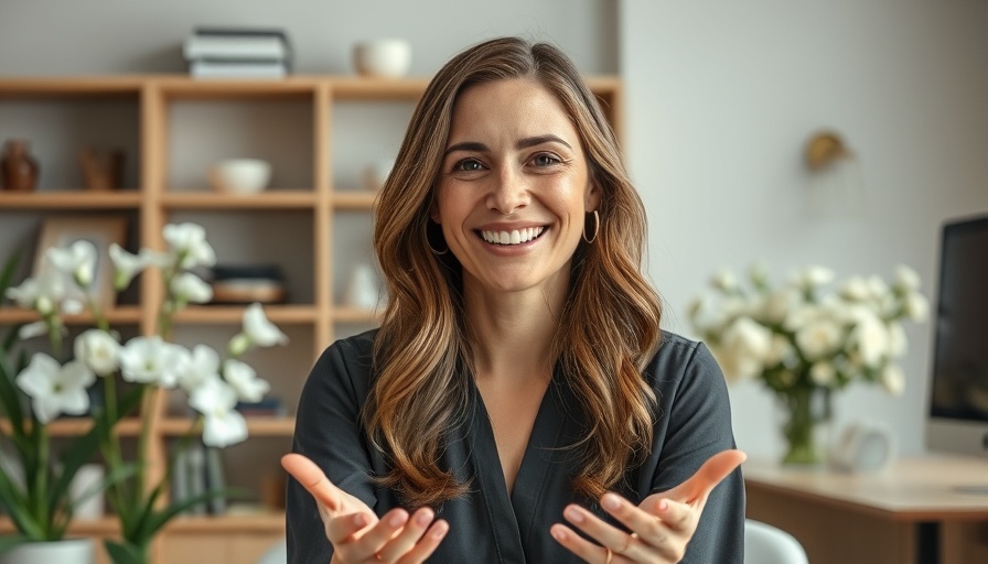 Smiling woman discussing VA disability income mortgage lenders.