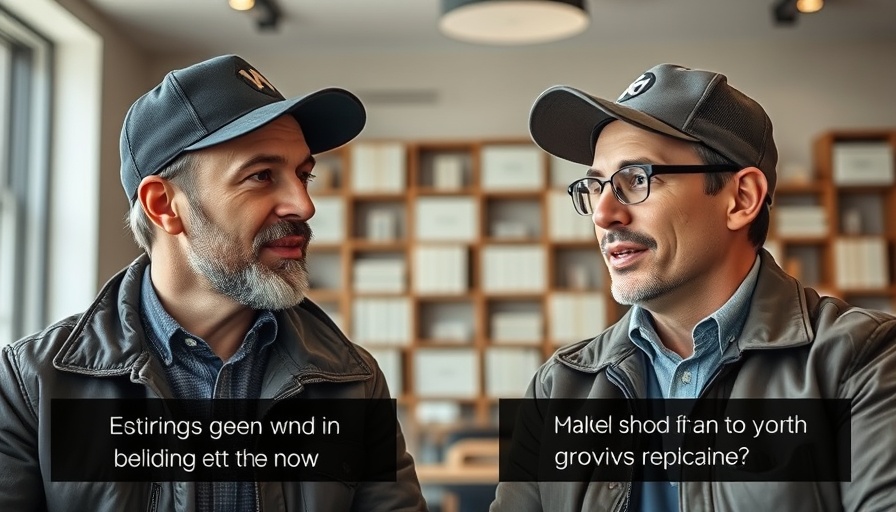 Two men discussing roof replacement expectancy in a video call.