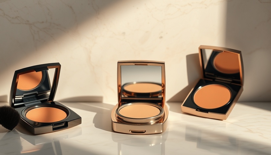 Elegant beauty products under 25 in minimalist style.