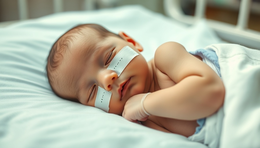 Newborn baby in hospital linked to severe neonatal morbidity.