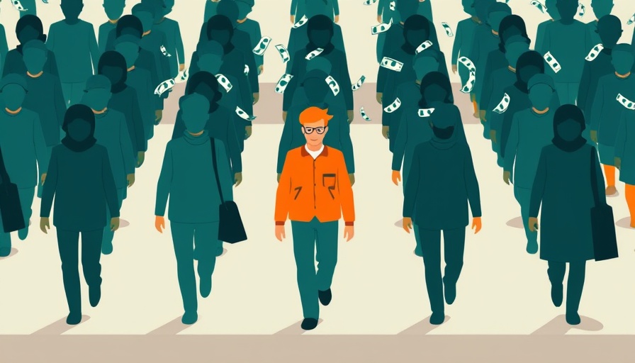 Colorful illustration representing new account fraud concept.