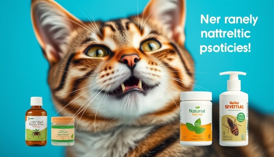 Natural parasite control for pets with cat and products.