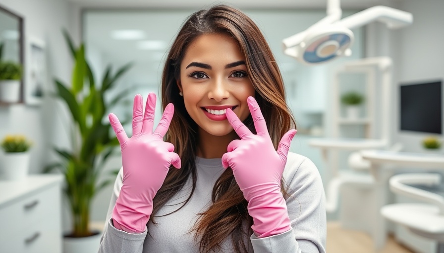 Young woman at dental clinic ready to impress your dentist at your next appointment.