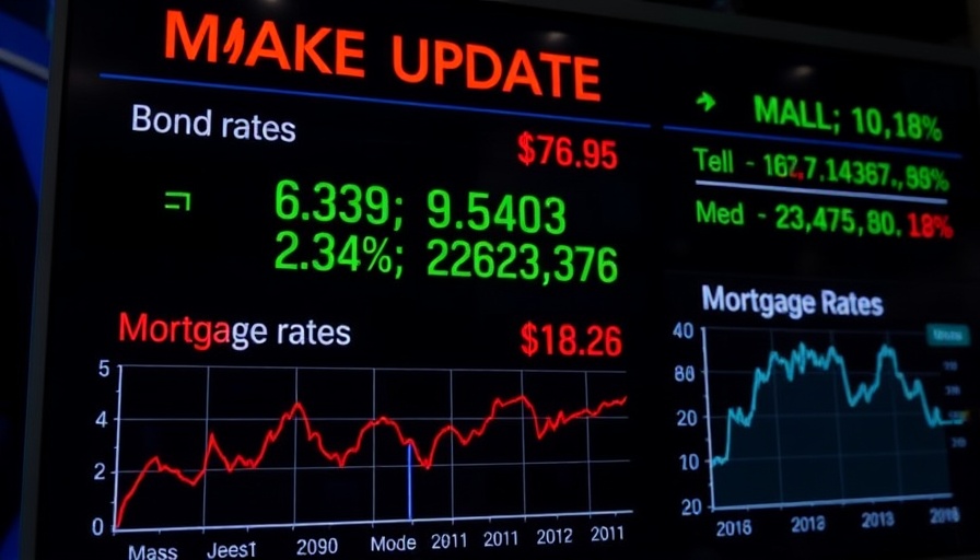 No Reaction Day Markets on digital display showing stable mortgage rates.
