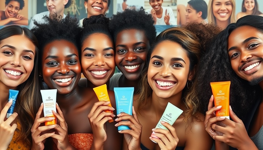 Collage of individuals with best face moisturizers, social media style.